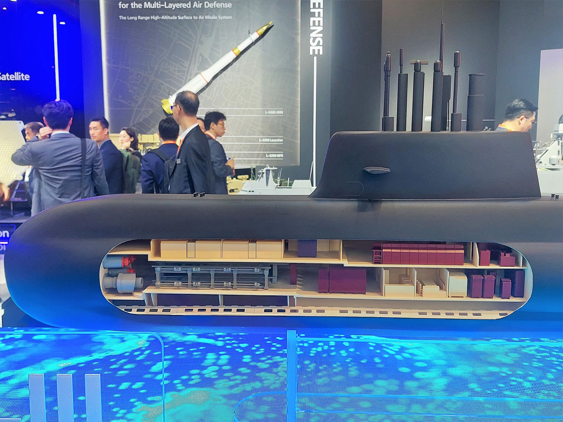 Stoisko Hanwha podczas MSPO 2025