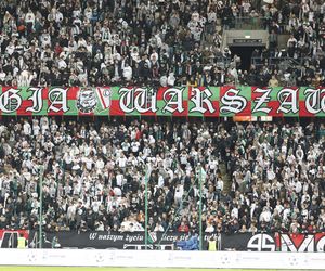 Legia Warszawa - Lech Poznań: Zdjęcia kibiców z klasyku i 13. kolejki PKO BP Ekstraklasy