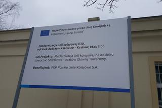 Remont dworca PKP w Jaworznie-Szczakowej