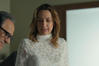 Barwy szczęścia, odcinek 3043. Jerzy (Bronisław Wrocławski), Asia (Anna Gzyra)