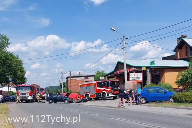 Orzesze. Śmiertelny wypadek motocyklisty