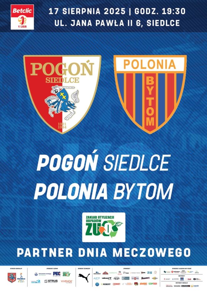 Siedlecka Pogoń zagra z Polonią Bytom. Będzie pierwsze domowe zwycięstwo?