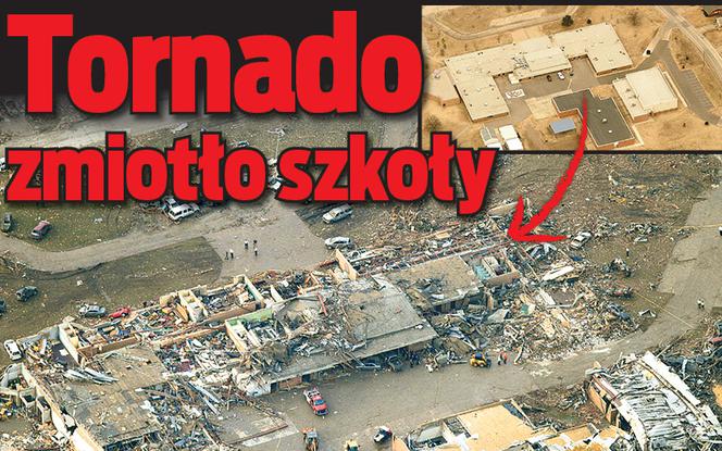 Tornado zmiotło szkoły