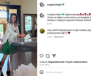 Wybory Prezydenckie 2025: Tak głosują gwiazdy w drugiej turze! Magdalena Schejbal