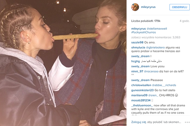 Miley Cyrus i Stella Maxwell w Disneylandzie