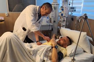 Bartosz Czarnecki, chory mieszkaniec Radoszyc