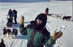 Kwaśniewska na Spitsbergenie