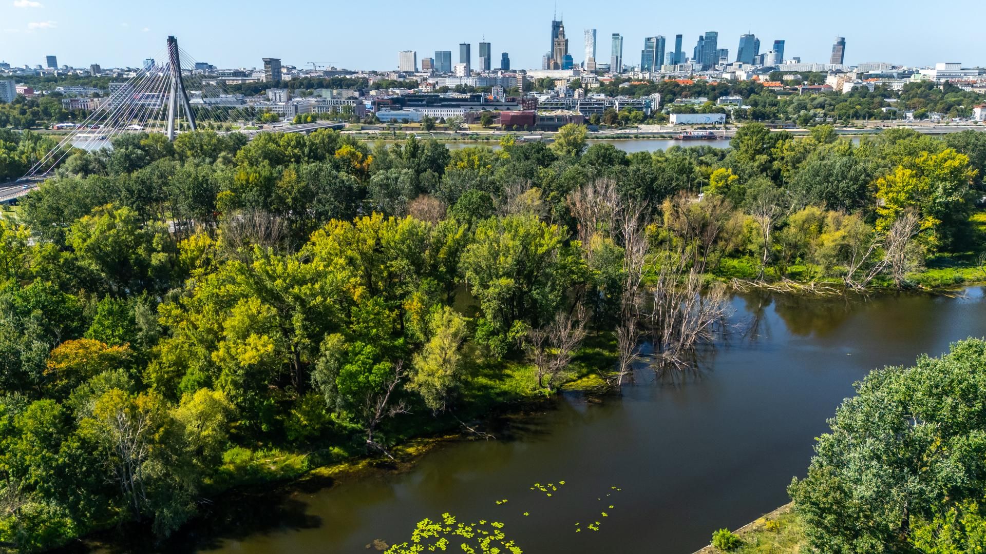 Port Praski w Warszawie z lotu ptaka