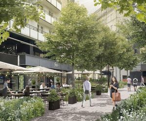 Okolice ul. Sienkiewicza po modernizacji - wizualizacje