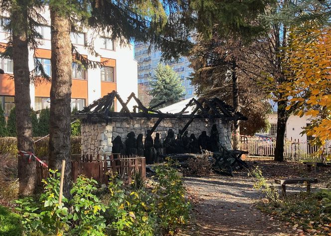 Bestialski akt wandalizmu w Lublinie. Podpalili rzeźbę „Ostatniej Wieczerzy”. Straty na 70 tys. złotych