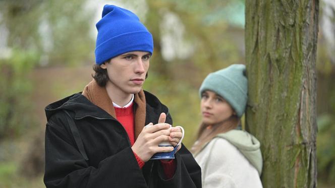 Barwy szczęścia odc. 2424. Michalina (Anna Pentz), Dawid (Janek Wieteska)	