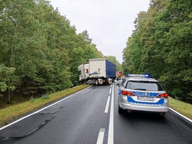 Renault zderzyło się z ciężarówką! Kierowca nie miał szans