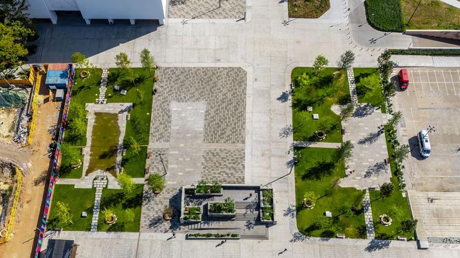 Plac Centralny Warszawa, sierpień 2025