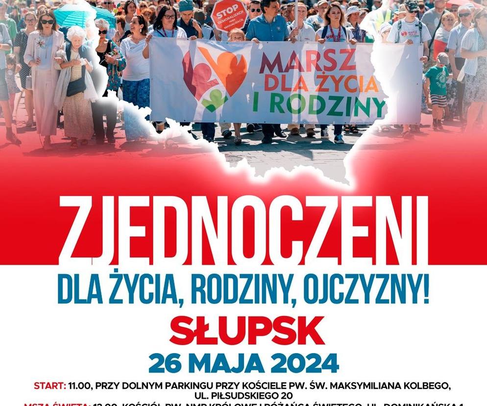 Marsz dla Życia i Rodziny w Dzień Matki w Słupsku