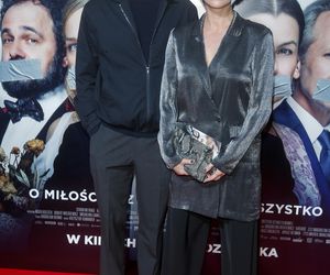 Maja Ostaszewska z partnerem