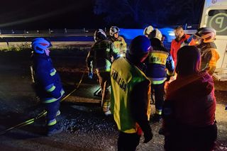 32-latek wpadł do popowodziowego rowu. Tkwił w błocie kilka godzin. Był skrajnie wychłodzony