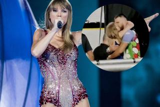 Taylor Swift i Travis Kelce całują się na koncercie! Nagranie podbija internet