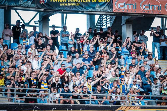 Apator Toruń - Stal Gorzów, zdjęcia kibiców z Motoareny. Emocje podczas 12. kolejki PGE Ekstraligi