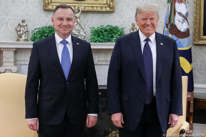 Andrzej Duda, Donald Trump