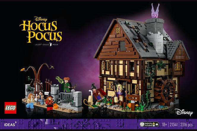 LEGO Ideas Disney Hocus Pocus: Domek sióstr Sanderson