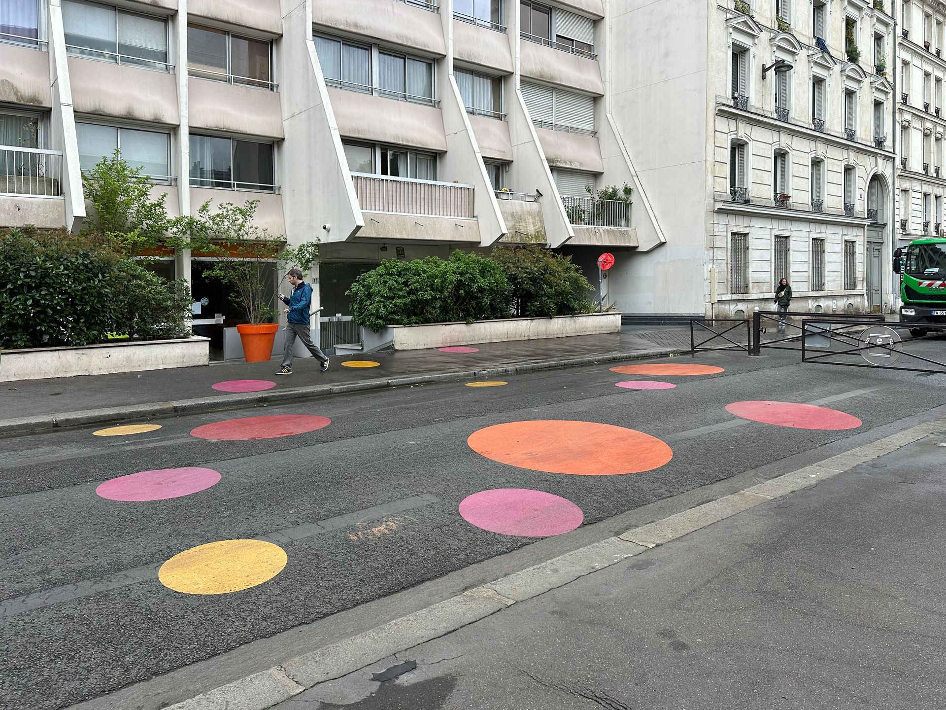 Szkolne ulice w Paryżu