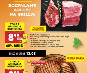  Promocje w Biedronce na długi weekend