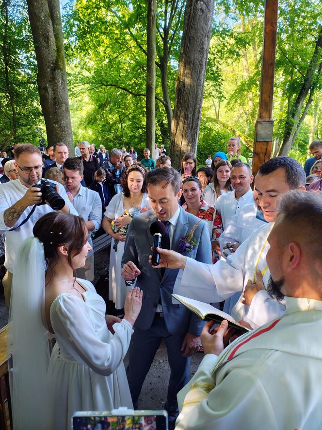 Wzruszający ślub podczas Pielgrzymki Lubelskiej 2025