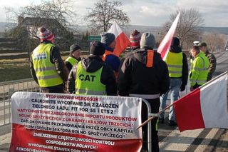 Protesty rolników w woj. lubelskim 13.12.2024