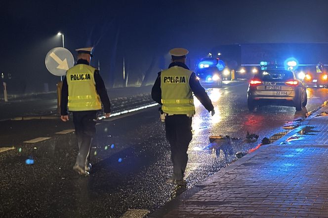 Tragedia na DK92. Kierowca potrącił młodą dziewczynę i uciekł. Trwają poszukiwania ciemnego auta