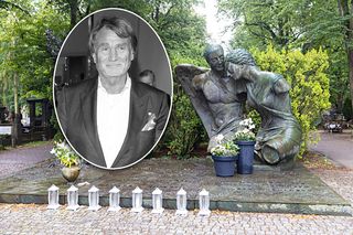 Jan Kulczyk zmarł 10 lat temu. Jego grób zdobią dwie potężne rzeźby [ZDJĘCIA]