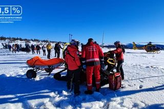 Śmigłowce LPR wzywane trzy razy w Karkonoszach  