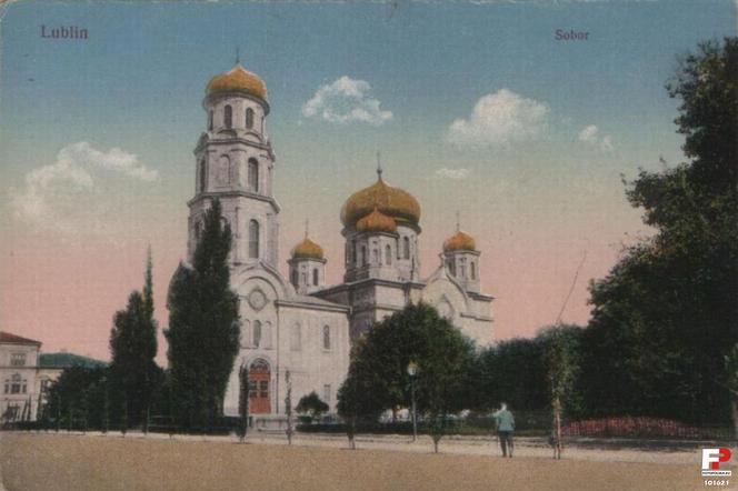 1914 , Lublin - nieistniejący już sobór Podwyższenia Św. Krzyża.