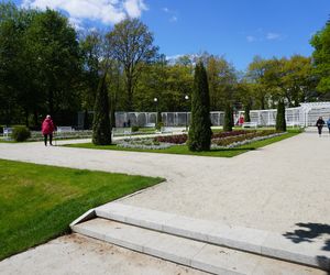 Różanka w Parku Planty po remoncie