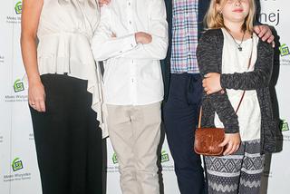 Zbigniew Zamachowski, Monika Richardson z córką Zofią i synem Tomaszem. 2015r.