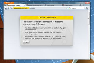 Mozilla Firefox 4 - błąd połączenia