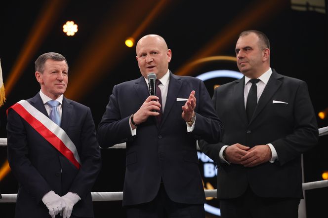 Gołota, Szpilka, Korzeniowski, Saleta. Zaroiło się od vipów na inauguracji Polskiej Ligi Boksu