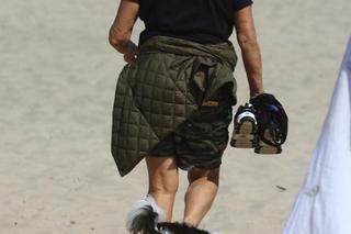 Ewa Kasprzyk relaksuje się nad morzem. Przypadkiem pokazała za wiele