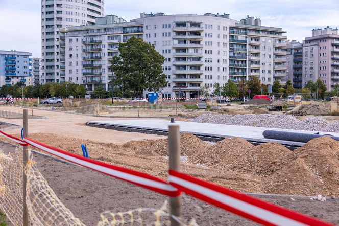 Budowa parku nad Południową Obwodnicą Warszawy