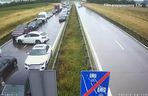 Jechali na A4 pod prąd korytarzem życia. Namierzyła ich policja.