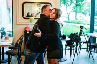 Julia Szeremeta na kolacji z Dariuszem Michalczewskim