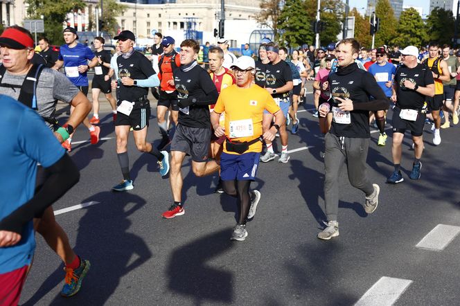 Uczestnicy 46. edycji Nationale-Nederlanden Maratonu Warszawskiego