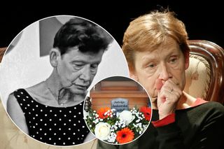 Tak pożegnano Jadwigę Jankowską-Cieślak. Co z mszą? Nie było krzyża, jedynie zdjęcie gwiazdy i tabliczka z nazwiskiem