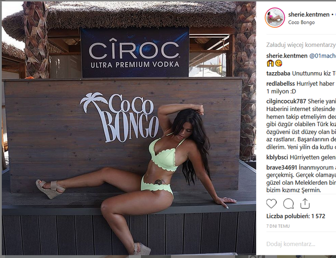 Sexy policjantka Sherie Kentmen