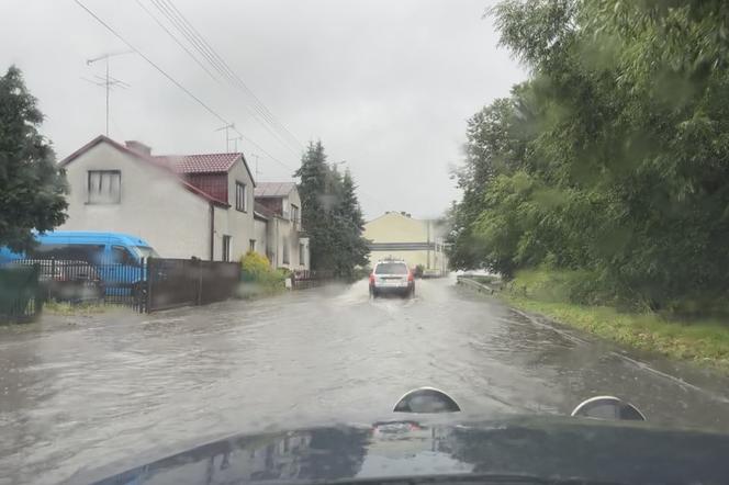 Opady deszczu w Kraśniku