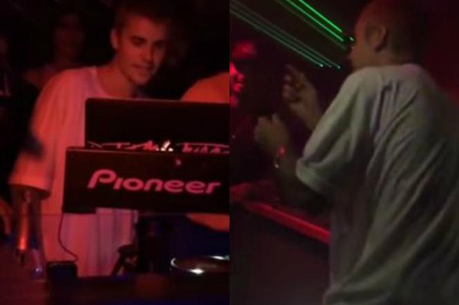 Justin Bieber w klubie nocnym w Londynie