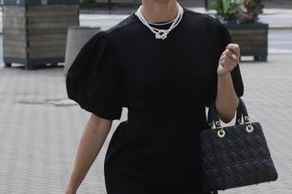 Małgorzata Kożuchowska na mszy