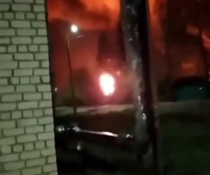 Eksplozje po ataku ukraińskich dronów na Smoleńsk