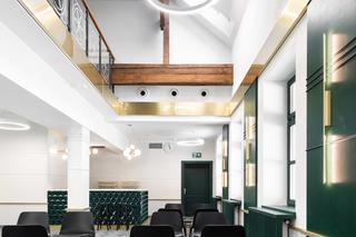 Wnętrze dworca w Zakopanem