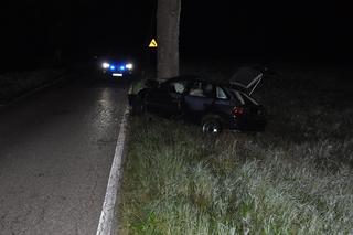 Śmiertelny wypadek na trasie Lipowy Dwór - Czyprki. Kierowca zmarł w szpitalu [ZDJĘCIA]