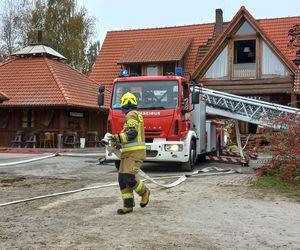 Duże straty po pożarze na Ranczo Smyczyna. „Mamy szereg umów z naszymi gośćmi i zamierzamy się z nich wywiązać”